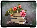 Książki, Róże