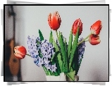Tulipany, Bez, Kwiaty