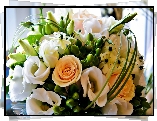 Eustoma, Bukiet, Kwiatów