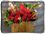 Kwiaty, Bukiet , Roze