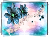 Grafika, Kwiaty