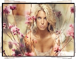 Jessica, Simpson, Kobieta, Kwiaty
