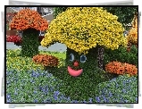 Park, Klomby, Kwiaty