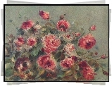 Obraz, Auguste Renoir, Róże