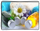 SPA, Ręczniki, Olejki, Margerytka