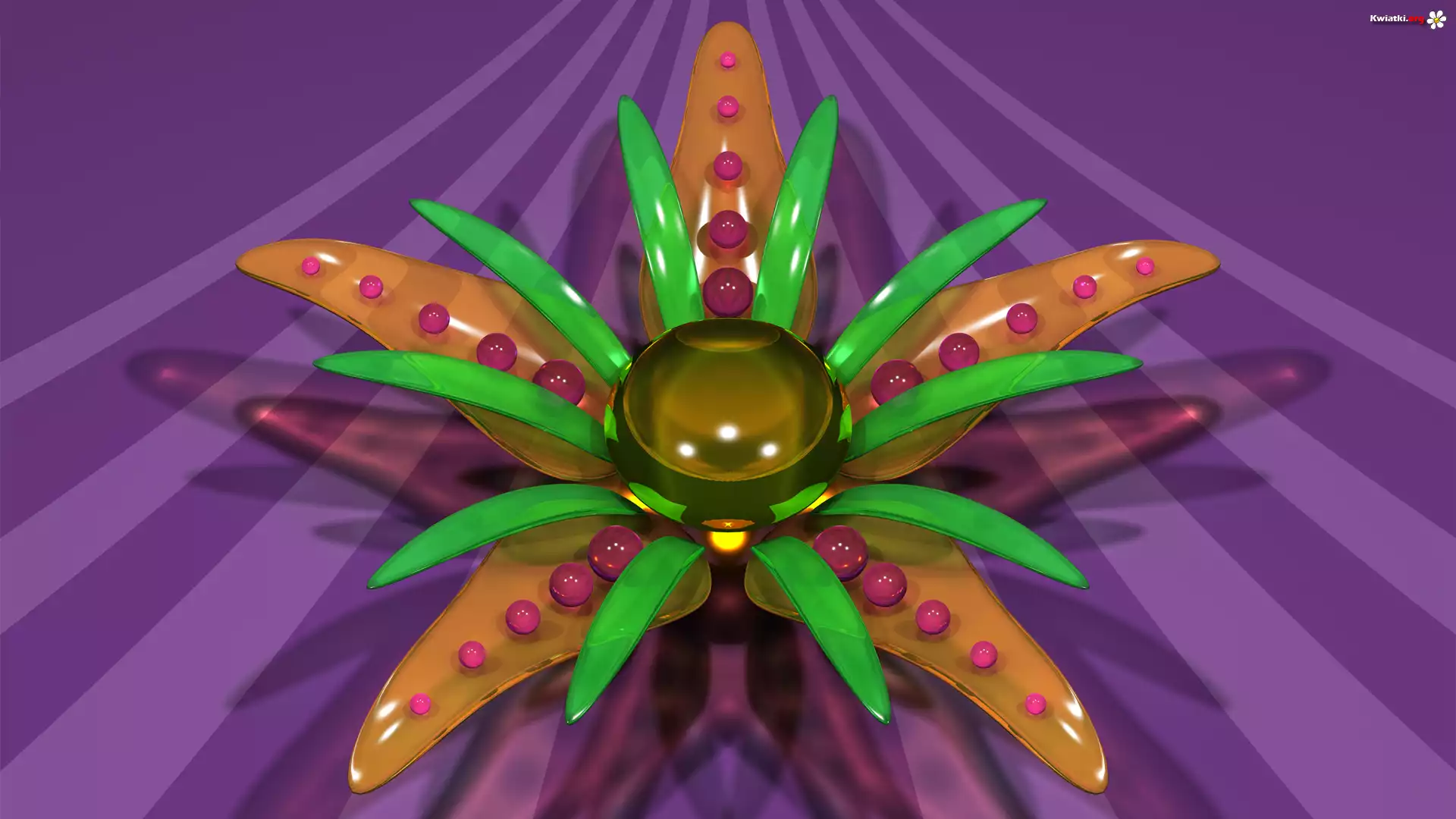 Grafika 3D, Kwiatek