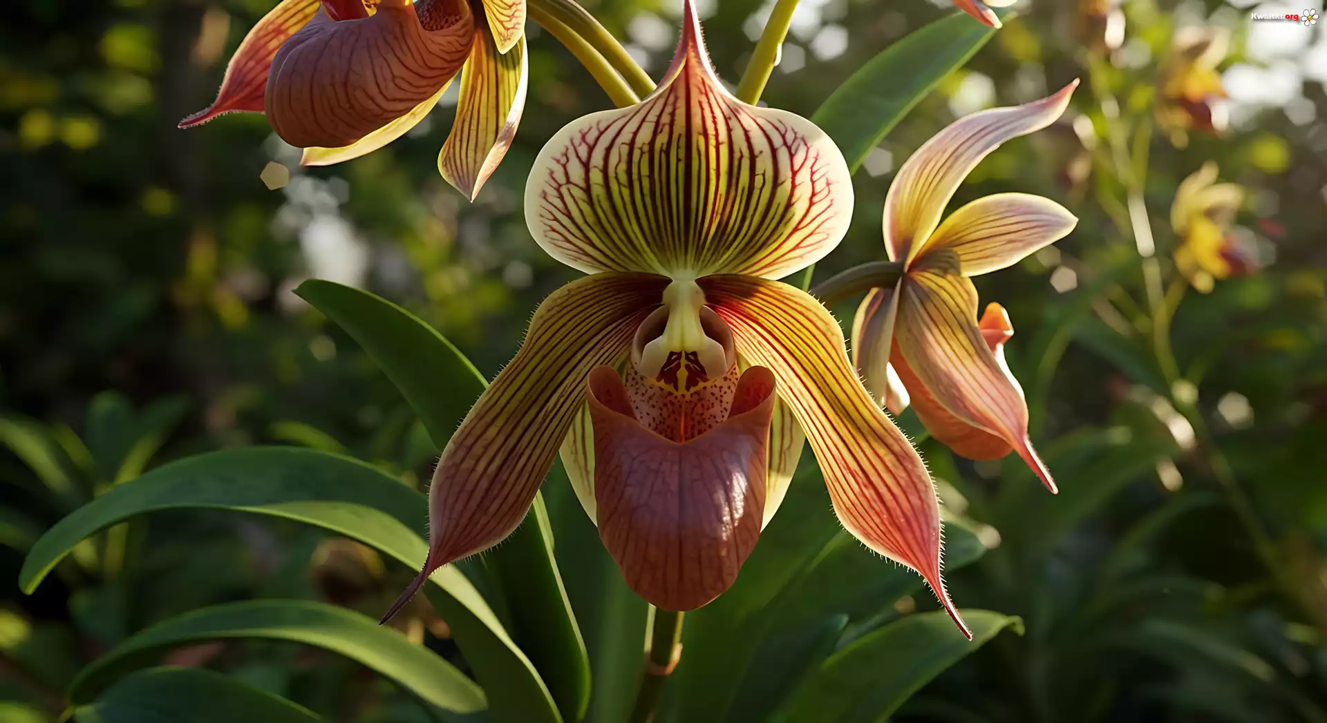 Orchidea, Storczyk, Sabotek, Kwiat, Grafika